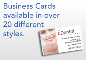 business card specials